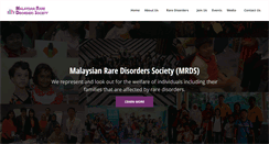 Desktop Screenshot of mrds.org.my